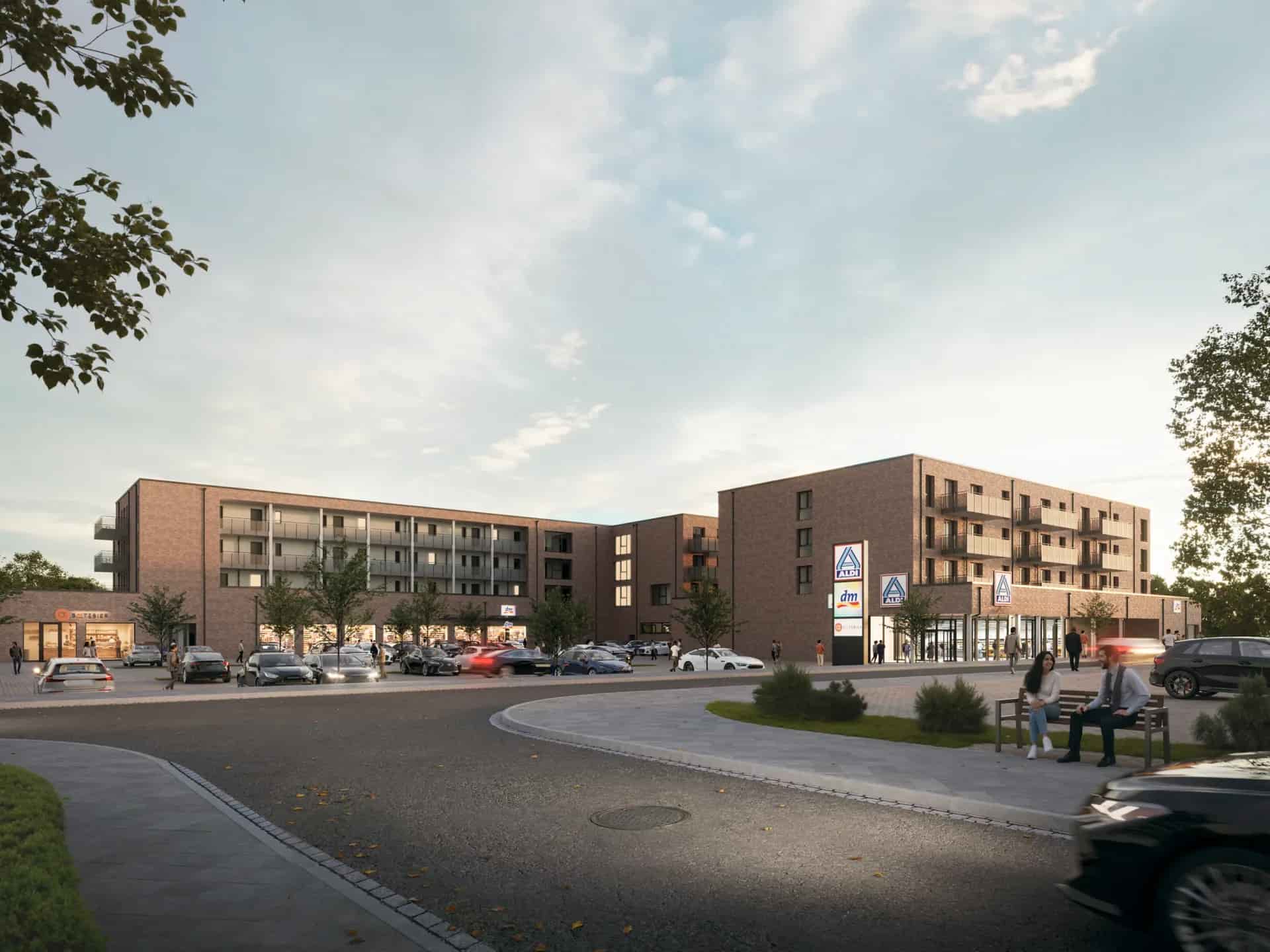 Lucia Quarter - House C, Architectural Visualization, Lüneburg
