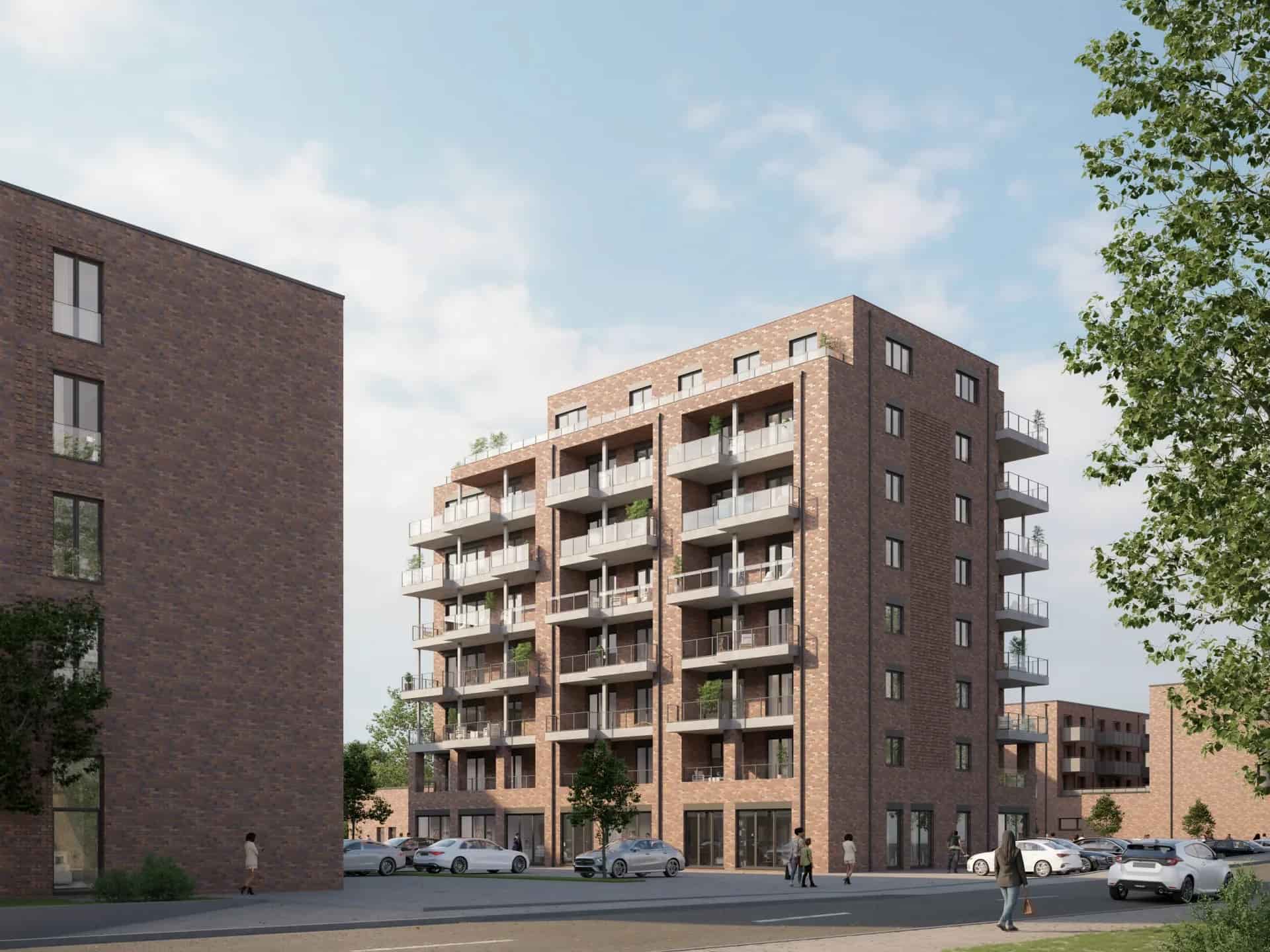 Lucia Quarter - Houses A+B, Architectural Visualization, Lüneburg