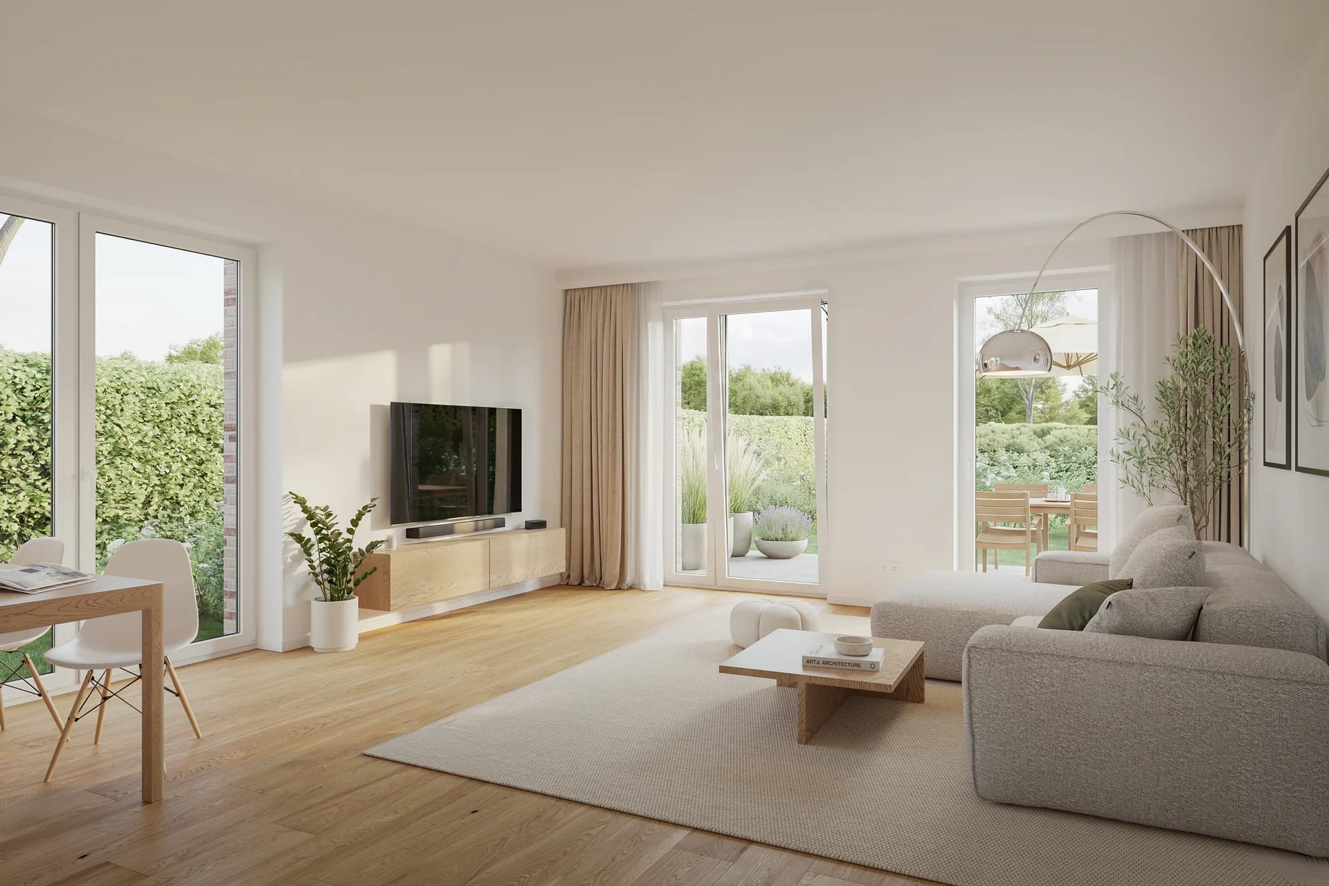 GRÜNBLICK - Lüneburg, Architekturvisualisierung