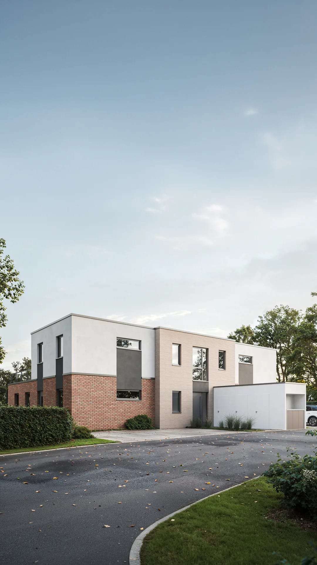 Modern residential exterior