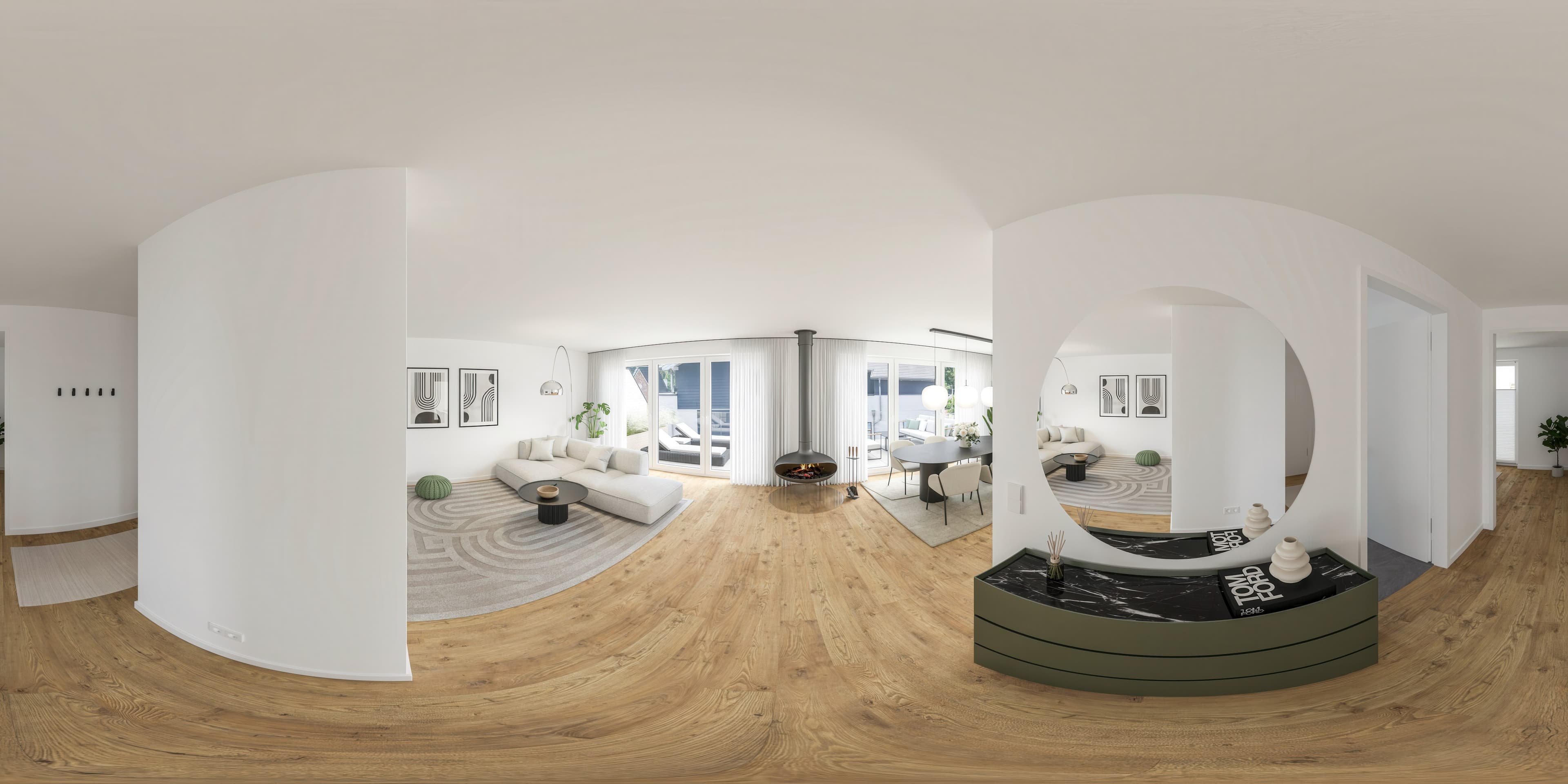 360° Panorama: example image