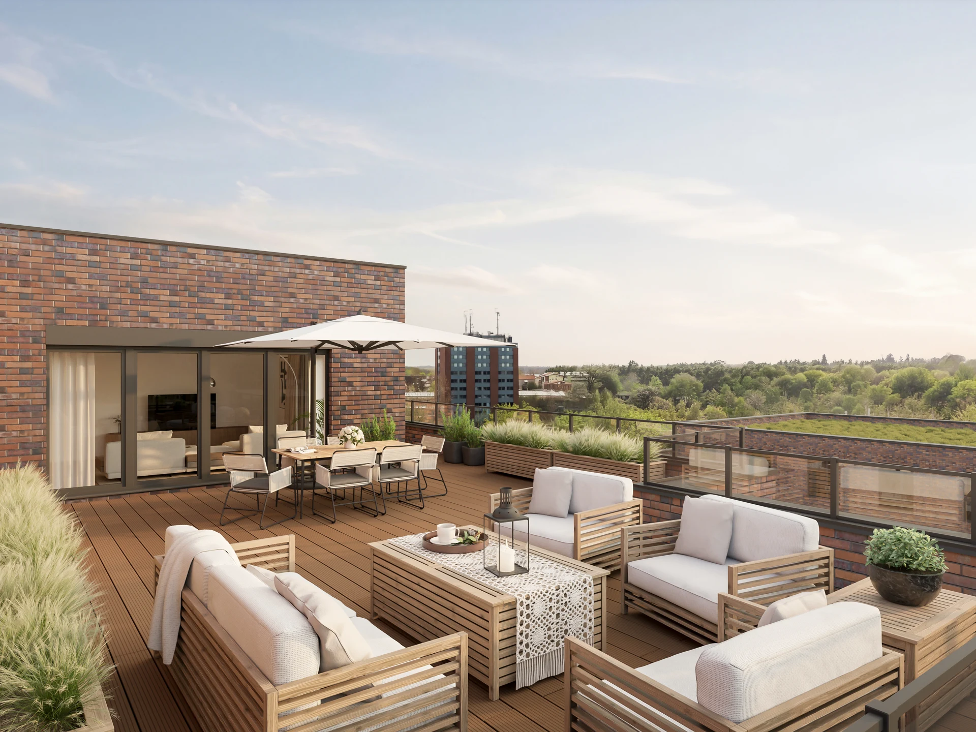 Lucia Quarter - Buildings A+B – architectural visualization, view 10